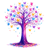 Butterflies Tree Nature Butterfly Lover