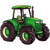 Green Tractor