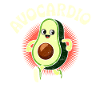 Avocardio Fitness Avocado Mascot FUN