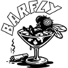 Fliege im Cocktailglas