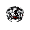 He is Risen Streetwear Resurrection Jesus