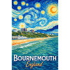 Bournemouth England Starry Night