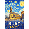 Bury England Starry Night Style