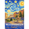 Wolverhampton England Starry Night