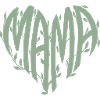 Mom Heart Nature Font