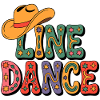 Line Dance Retro Cowboy Hat