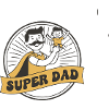 Proud Super Dad Hero Father