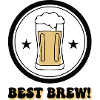 Cool Best Brew Beer Emblem