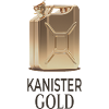 Canister Gold Gasoline Humor Statement
