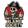 Pirate Skull Satire Tee