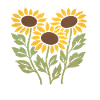Inspirational Christian Sunflowers Jesus