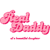 Real Daddy Pink Script Print