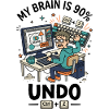 Designer Ctrl Z Panic Humor