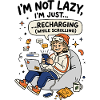 Recharging while scrolling Gen Z