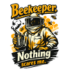 Beekeeper Gift: I am a Beekeeper Nothing scares me