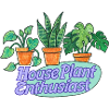 House Plant Enthusiast Cartoon Theme