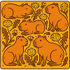 Capybara Chorus in Bloom