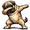 Dabbing Mastiff