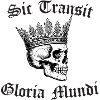 Sic Transit Gloria Mundi Gotisk T-shirt