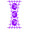 Masks Grid Abstract Art