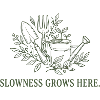 Slow Living Allotment Garden Botanical Art