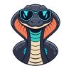 Cobra chic sunglasses