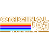 Original 83 Rainbow Retro Logo