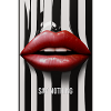 Say Nothing Lips Statement Design