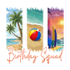 Birthday Squad Beach Summer Cruise