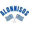 Alonnisos Crossed Greek Flags 