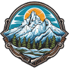 Alpen-Dämmerung Berge