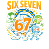 Six Seven 67 Italiensk Brainrot Nørd Humor Sjov