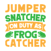 Frog Catcher Jumper Snatcher Frog