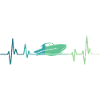 Heartbeat-Schnellboot-Sportboot