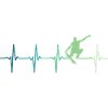 Skater Skater Heartbeat skateboard