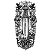 Lame d’Odin, épéiste mythique nordique