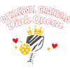 Pickleball-Großmutter Dink Queen Lustig