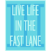 Life In The Fast Lane Schwimmer Lustig Pool Spruch