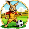 Fussballer Känguru