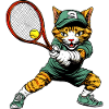 Tennis Cat