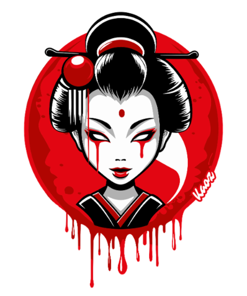 Geisha Nachtmond
