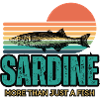 retro sardine - sardines funny