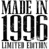 Made in 1996 Vintage Vintage Birthday Gift