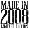 Made in 2008 Vintage Vintage Fødselsdagsgave