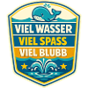 Viel Wasser Viel Spass Schild