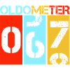 Oldometer 67 Funny 67th Birthday Retro