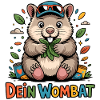 Süßer Wombat Love