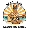 Llama Beach Bum Acoustic Chill Guitar