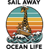 Girafe Marin Sail Away Ocean Life