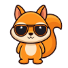 Cool Squirrel - Kawaii Style Sunglasses